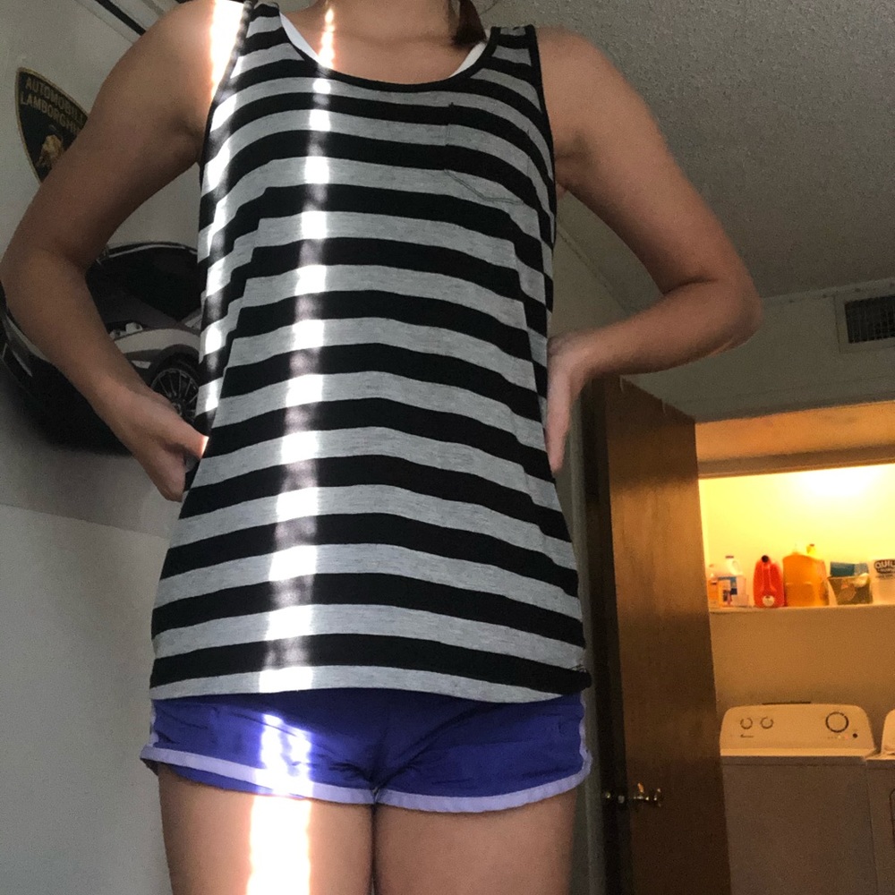 Striped tank top